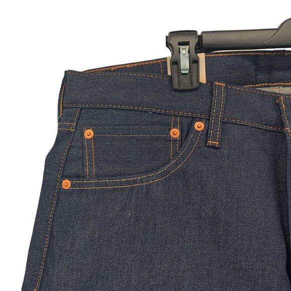 NEW Levi's 501 Original Shrink to Fit Jeans Blue Button Fly Straight Mens 38x30 - Picture 4 of 10